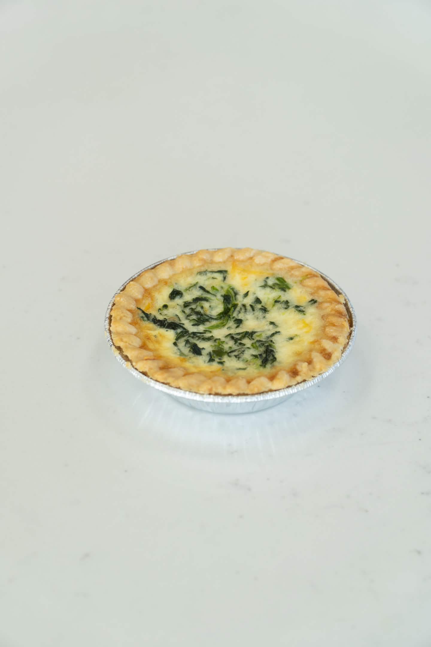 Spinach quiche